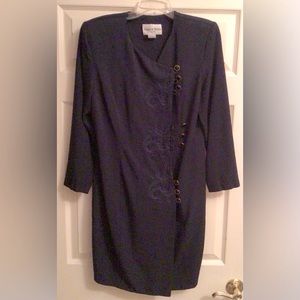 Navy Blue Dress by Danny & Nicole.  Dress is in excellent condition, size 12.